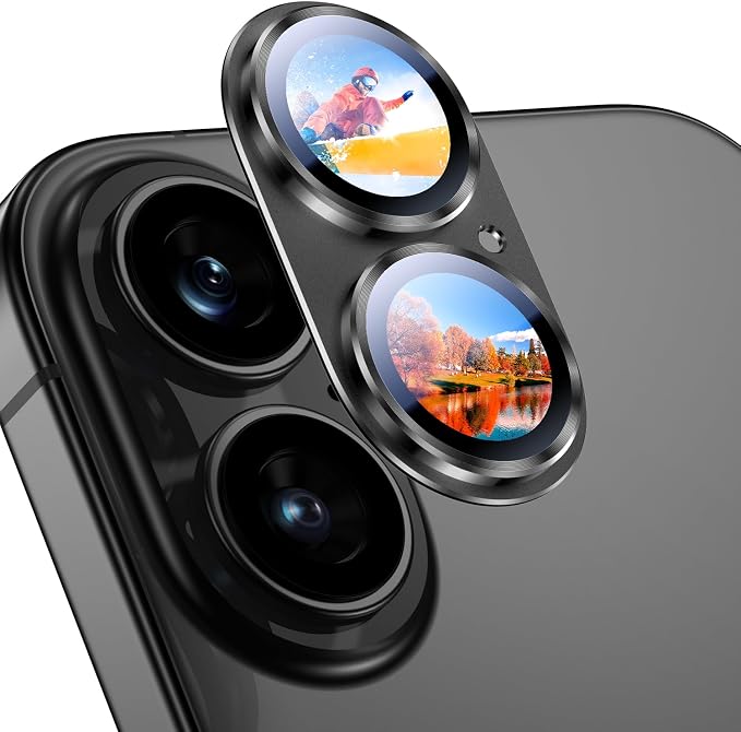 Uyiton Compatible with iPhone 17 Camera Lens Protector by Uyiton