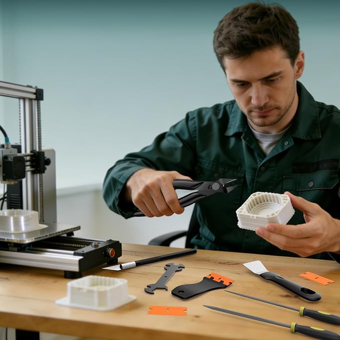 3D Printer Tools Kit, Removal Scraper, Engraving Knife, Wire Cutter - Image 8