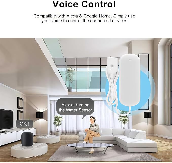 Ufairy UJV WiFi Water Sensor Water Leak Detector - Image 5