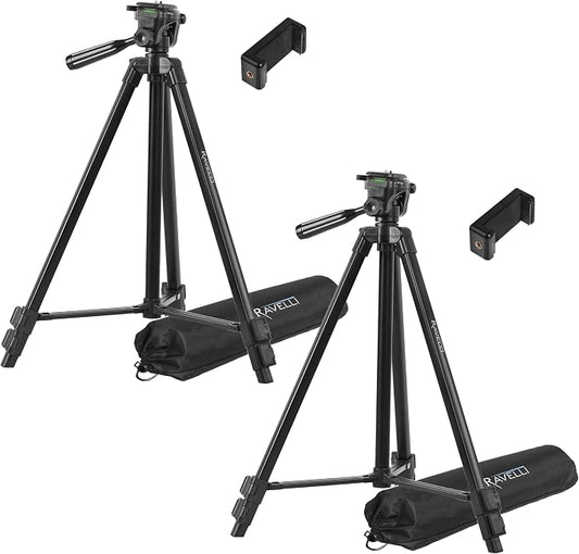 Ravelli APLT3 53" Light Weight Aluminum Tripod, by Ravelli