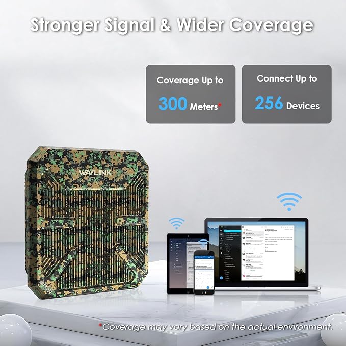 WAVLINK AX3000 Outdoor WiFi 6 Extender, Dual Band Long Range WiFi - Image 3