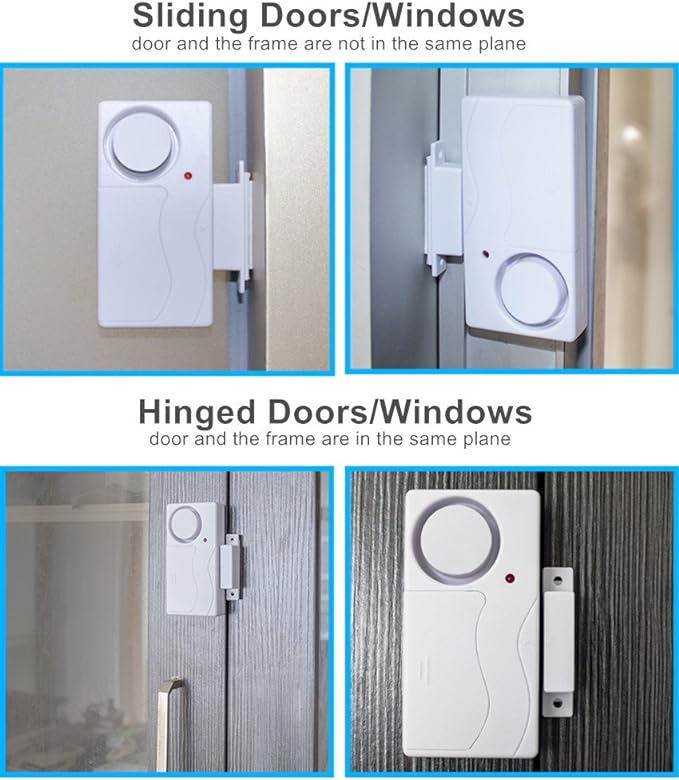 WSDCAM Door Alarm Wireless Anti-Theft Remote Control Door and Window Security - Image 5