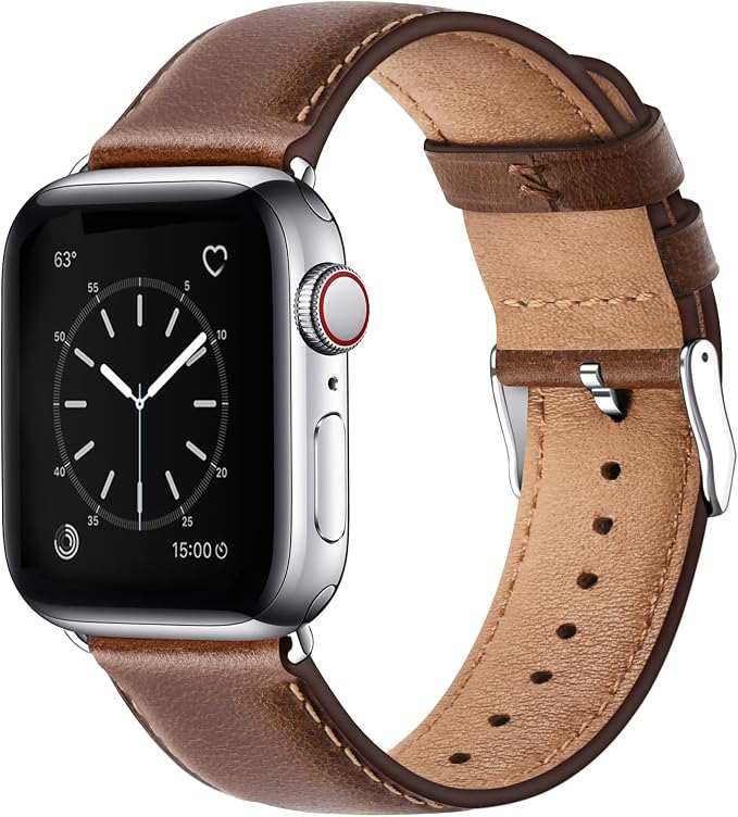 SUNFWR Leather Bands Compatible by SUNFWR