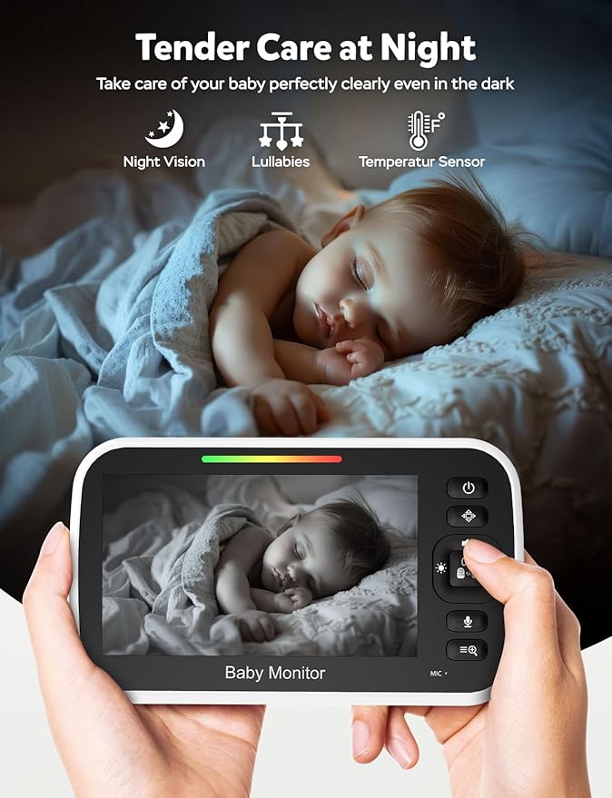 GoodBaby Baby Monitor with Camera and Audio - Image 5