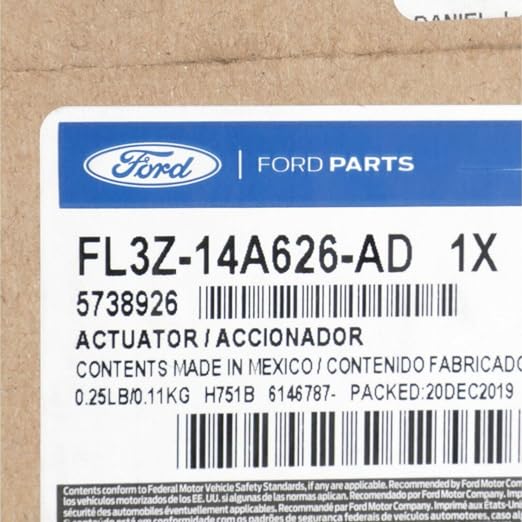 Ford 2015-2020 F-150 OEM LH Driver Door Pillar Mounted Keyless Entry Lock Wired - Image 7
