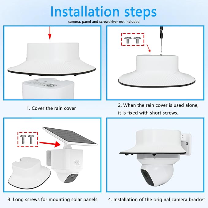 2 Pack Sun Rain Shade Cover Compatible - Image 8