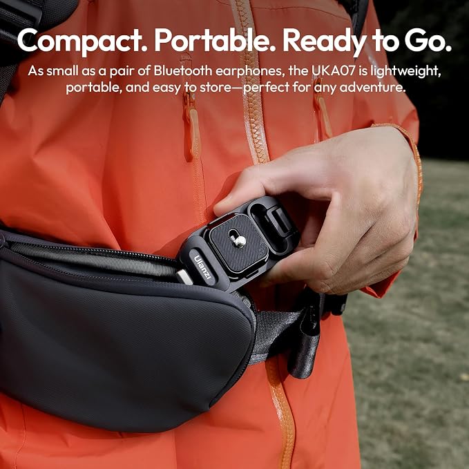 ULANZI Camera Backpack Strap Clip, w Plate Quick Release System, Compatible w - Image 8