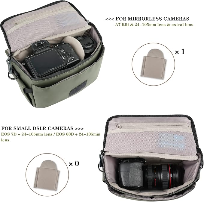 Besnfoto Camera Bag Small DSLR Camera Shoulder Bag - Image 2