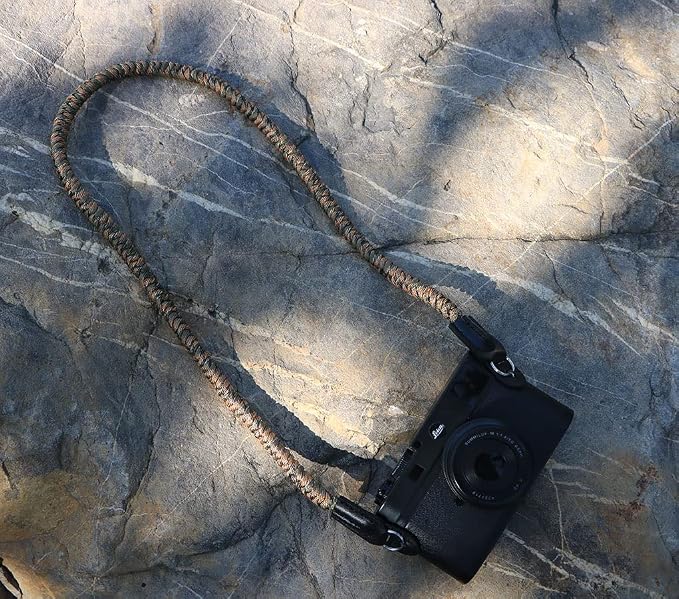 Paracord Woven Camera Neck Shoulder Strap Belt Hand Compatible - Image 2