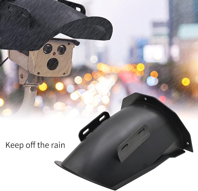 DGQ Outdoor CCTV Camera Top Cover, Weatherproof Glare Protection Cover Sunshade - Image 5