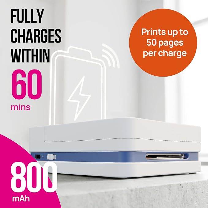 Nelko Photo Printer, 2x3 Portable Wireless Smartphone Printer, PP01 Mini Color - Image 7