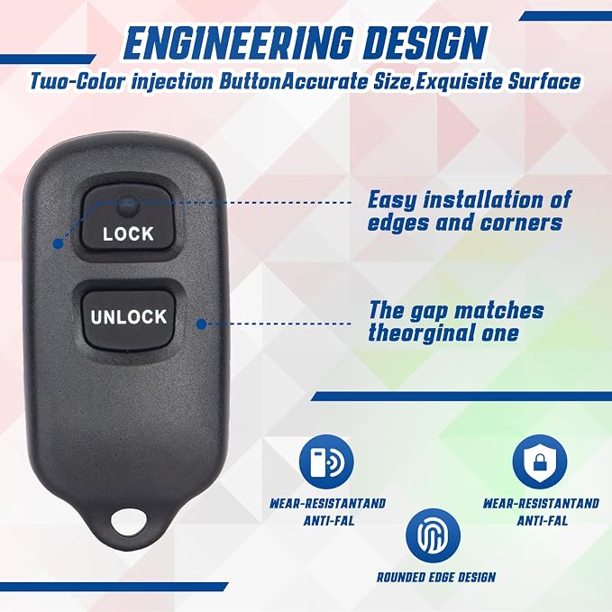 Key Fob Keyless Entry Remote Compatible - Image 6