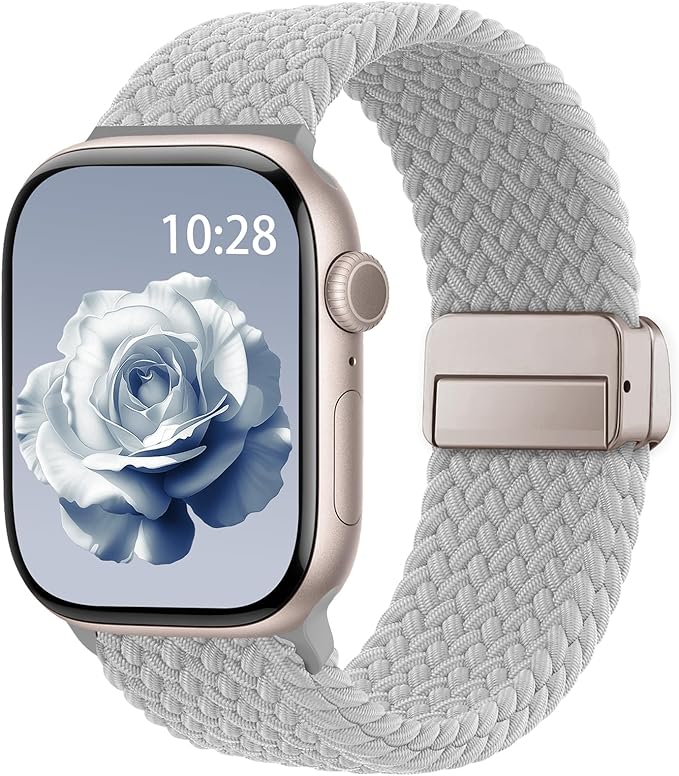 Braided Stretchy Band Compatible by HEARTBOOM