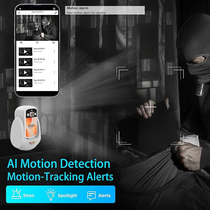 2 Way Video Audio Camera with 2.8-inch Screen, Video WiFi Camera - Image 6