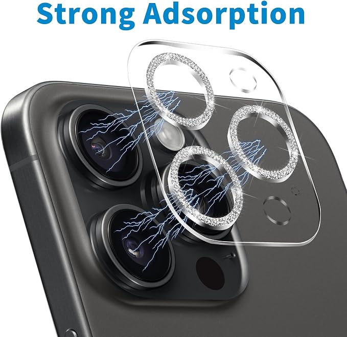 Dengduoduo 3 Pack Tempered Glass Camera Lens Protector - Image 4
