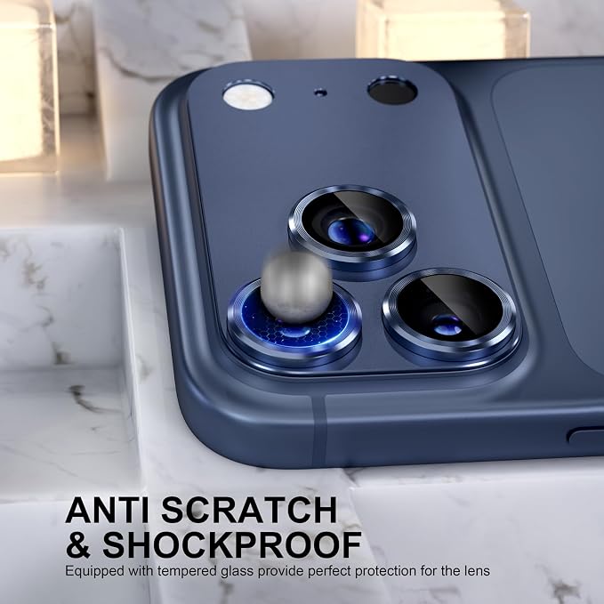 Choiche Compatible for iPhone 17 Pro Max Camera Lens Protector, Strong - Image 3