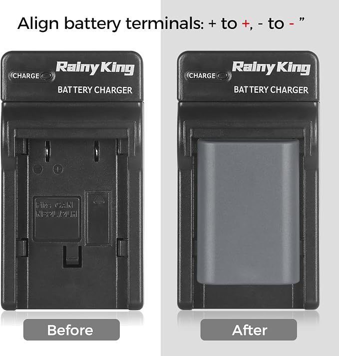 NB-2L/NB-2LH Battery Charger for Canon DC301, EOS Digital Rebel XTi - Image 6
