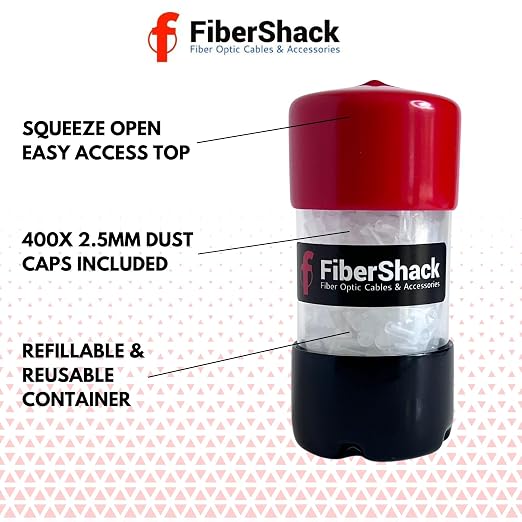 Fibershack - SC Fiber Optic Dust Caps - Image 3