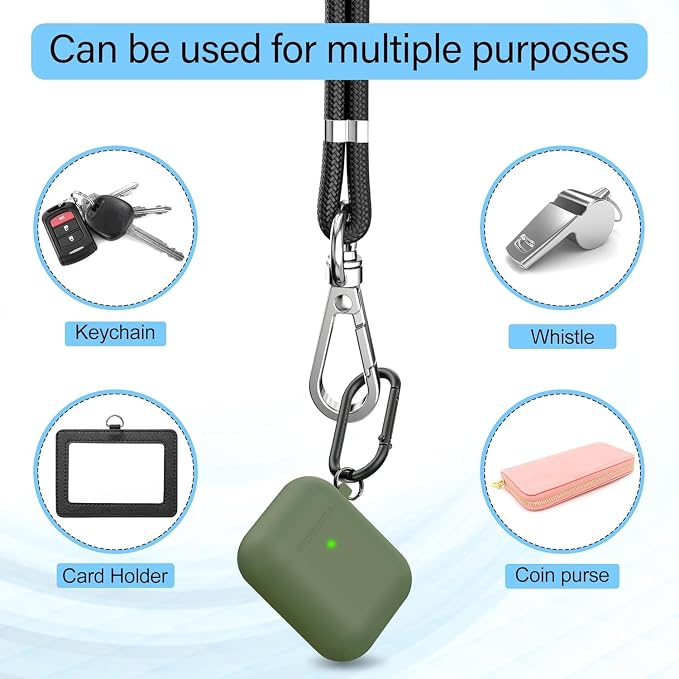 takyu Cell Phone Lanyard, Crossbody Phone Lanyard 1 Pack Adjustable Neck Strap - Image 5