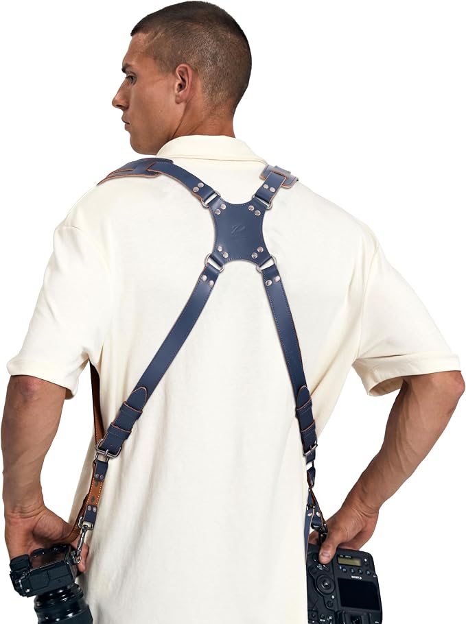 Padwa Lifestyle Blue Dual Camera Harness Strap - Image 5