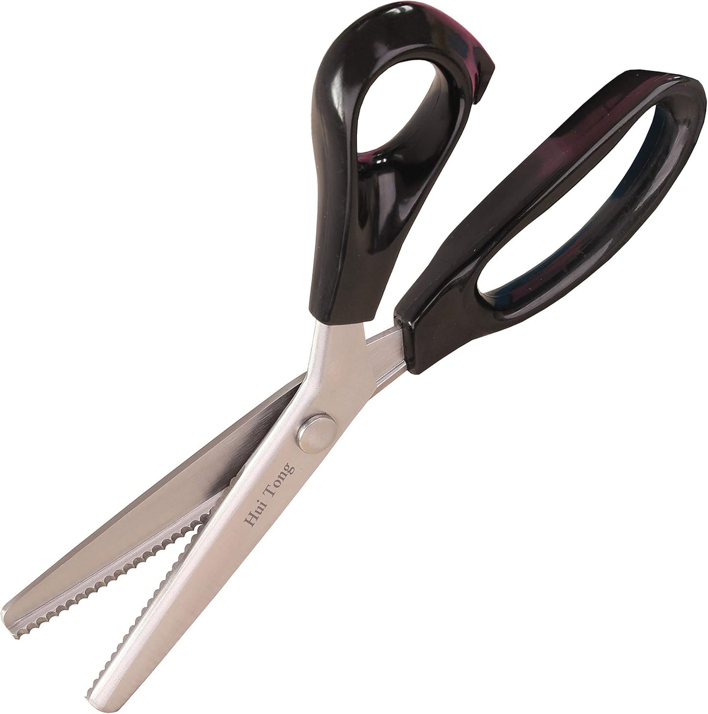 Scalloped Pinking Shears Strong & Sharpe Pinking Shears for Fabric, Serrated and Scalloped Scissors Fabric,3mm,5mm,7mm (Scalloped 3mm)