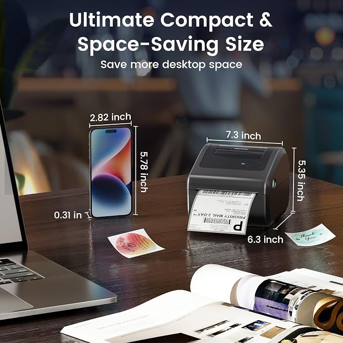 Bluetooth Shipping Label Printer - Image 5
