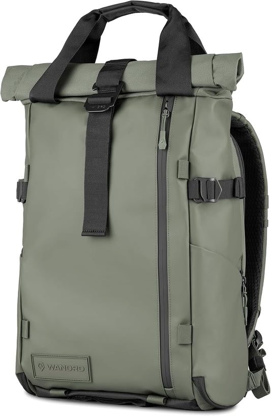 WANDRD PRVKE Rolltop 31L V4 Camera Backpack – Expandable Weatherproof Travel Bag by WANDRD