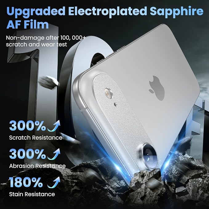 Uyiton Compatible with iPhone Air Camera Lens Protector - Image 6