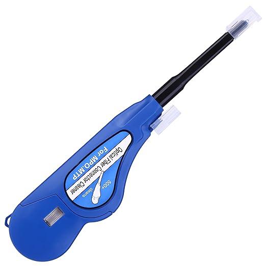 Fiber Optic Cleaner for MTP/MPO Connector, Over 500 Times Cleans, Fiber Endface by NovaGrowth