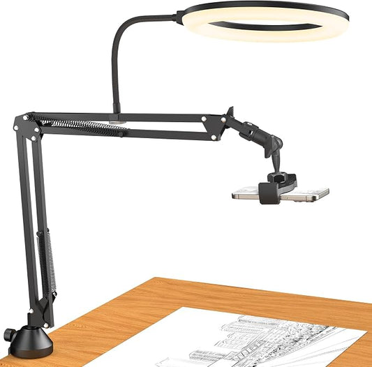 TONOR Overhead Ring Light Kit, Adjustable Angle, Suitable by TONOR