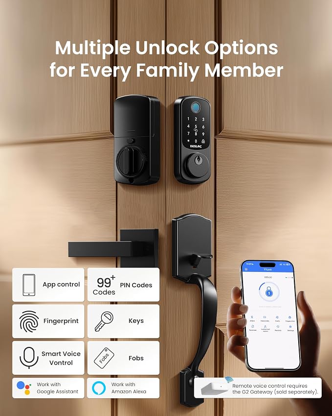 DESLOC B200 Keyless Entry Door Lock - Image 2
