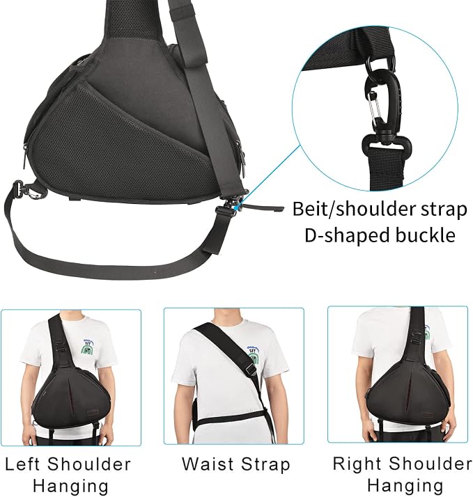 CADeN Camera Bag Sling Shoulder Bag Camera Case Waterproof - Image 6
