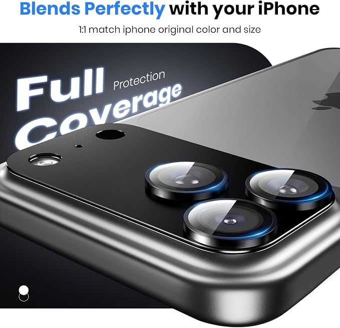 Hoerrye for iPhone 17 Pro Max Camera Lens Protector - Image 3