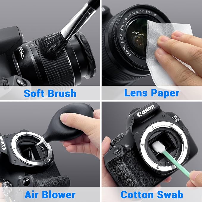 Aispour Camera Lens Cleaning Kit, 10-in-1 Camera Cleaning Kit, Camera Lens - Image 4