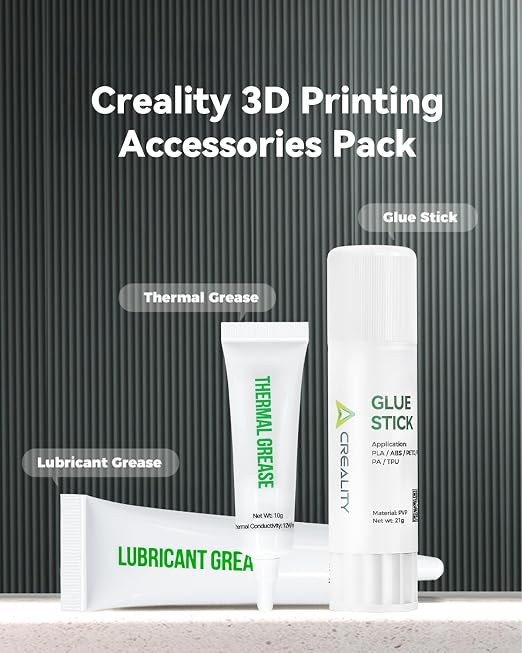 Creality 3D Printer Accessories Pack, 3D Printer Glue Stick&Thermal - Image 2