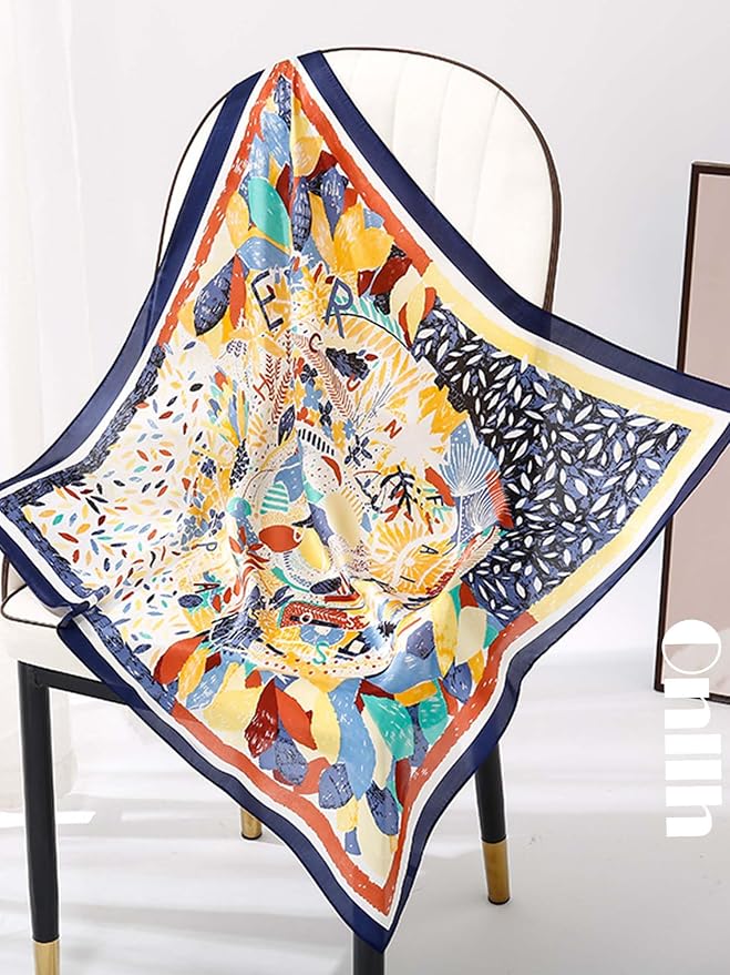Silky Scarf for Women Lightweight Satin Bandanas Neck Hair Wrap For Sleeping - Image 4