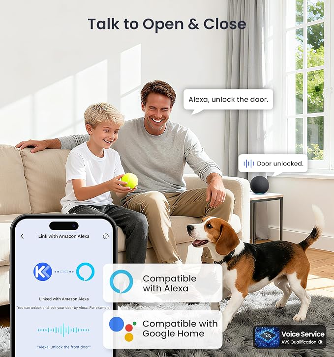 Veise VE027-K Built-in WiFi Smart Lock - Image 4