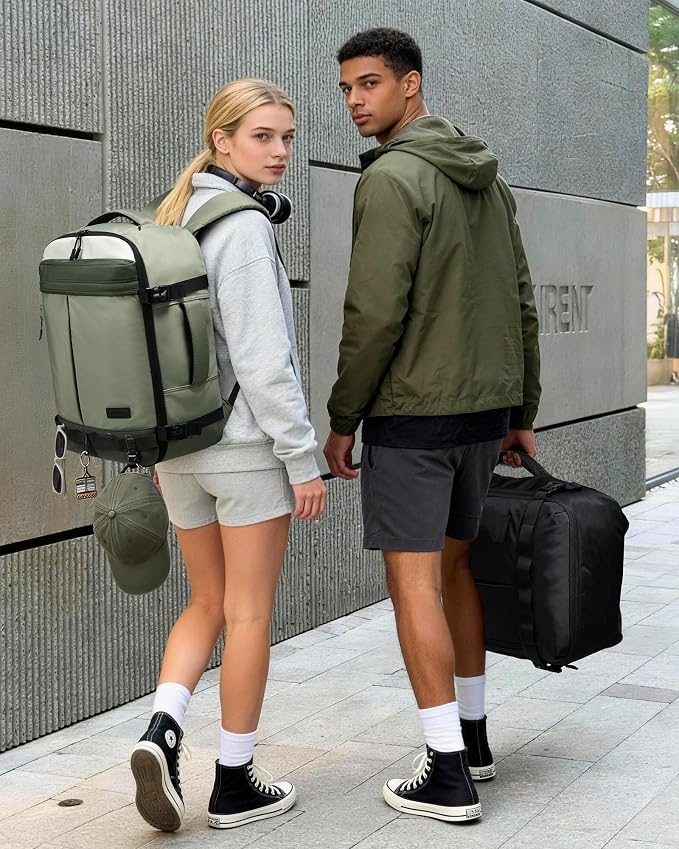 LOVEVOOK 50L Travel Backpack for Women Men, Airline Approved Carry On Luggage - Image 7