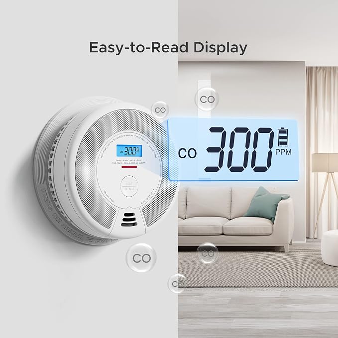 X-Sense Interconnected Smoke and Carbon Monoxide Detector 10-Year Battery - Image 7