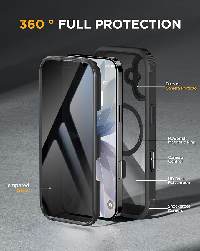Miracase Magnetic for iPhone 17 Case - Image 3