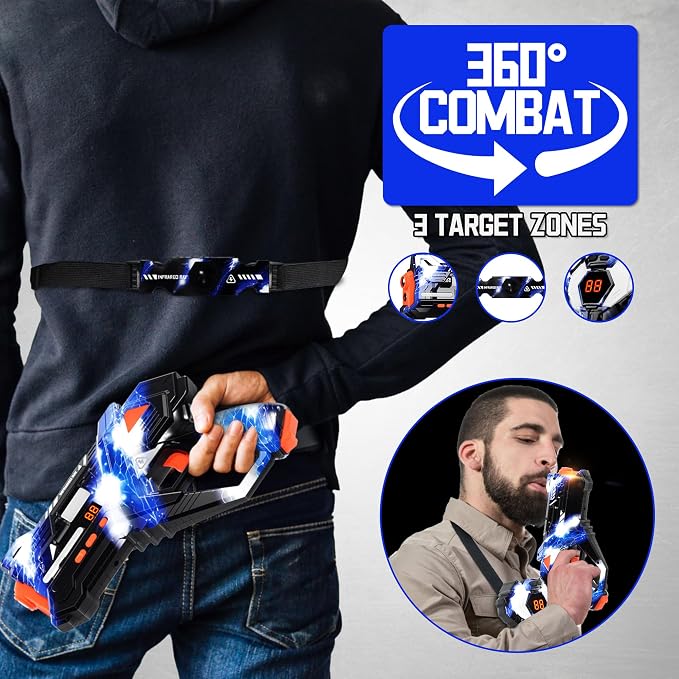 Rechargeable Laser Tag Guns Set of 2 - Image 2