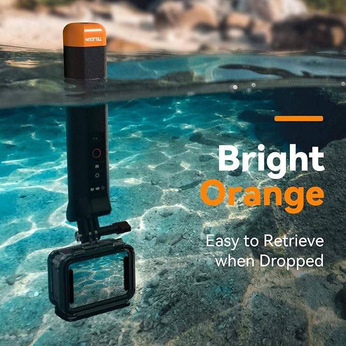 TELESIN Floating Selfie Stick Hand Grip Waterproof Handle - Image 2
