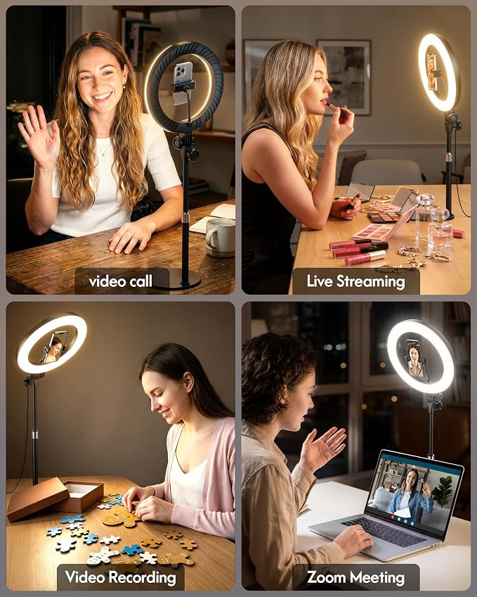 Desk Ring Light with Stand - Image 7