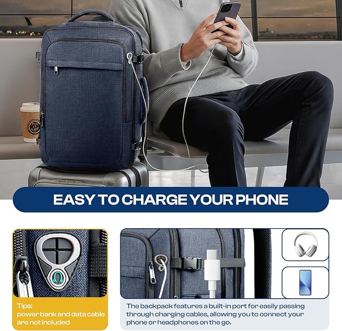 60L Extra Large Laptop Backpack - Image 6