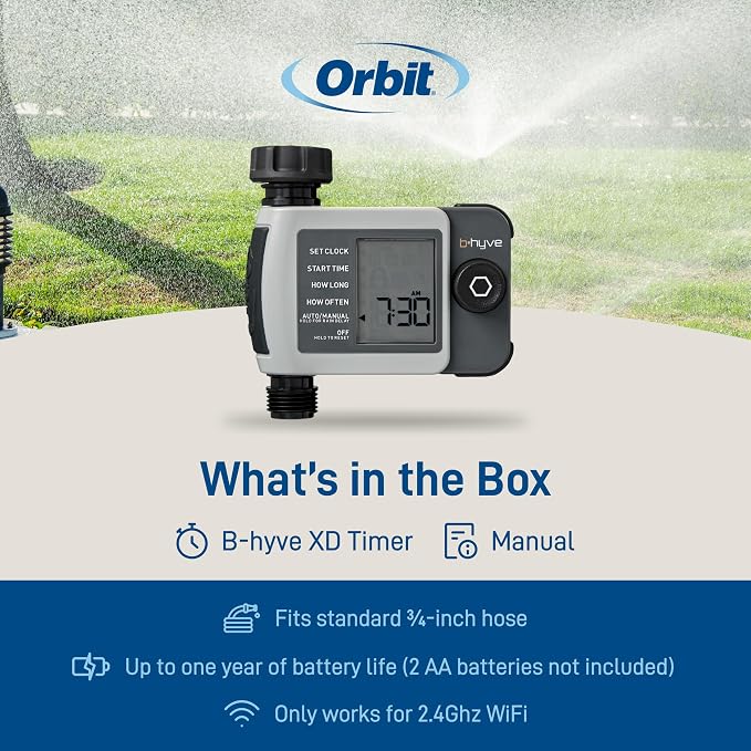 Orbit 24511 B-hyve XD 1-Port Smart Hose Watering Timer - Image 9