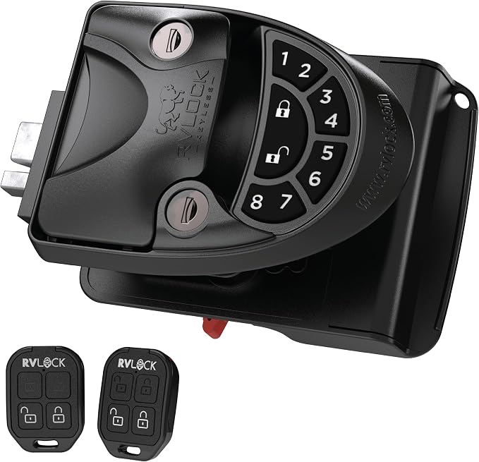 RVLOCK V4 Durable Metal RV Door Lock by RVLock