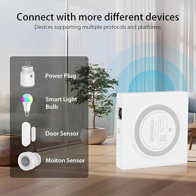 Matter Smart Wired Hub Gateway for Home Automation, Thread & Tuya Zigbee 3.0 - Image 3