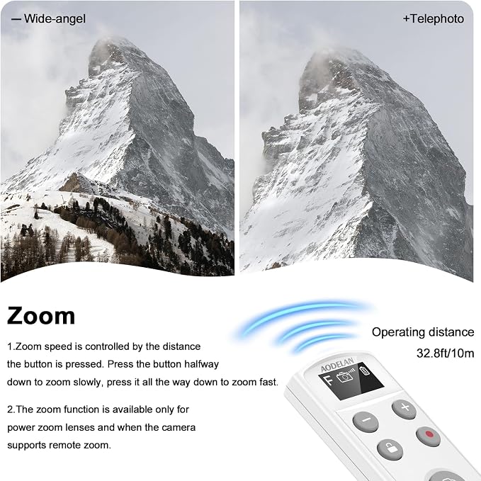 for Fujifilm Rechargeable Camera Remote Control Wireless Shutter Release - Image 5