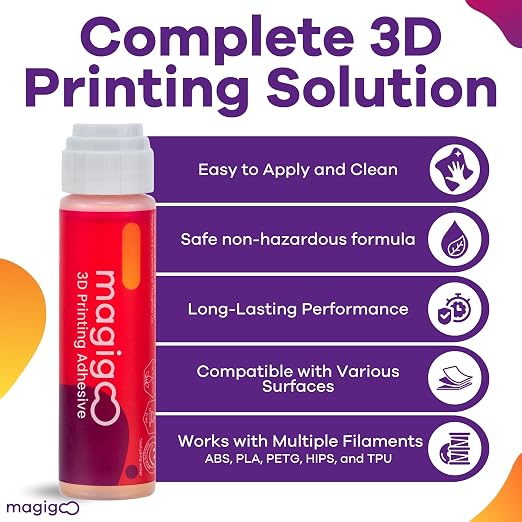 Magigoo - MO2016 All-in-One 3D Printer Adhesive Glue - ABS, and TPU Flex - Image 2