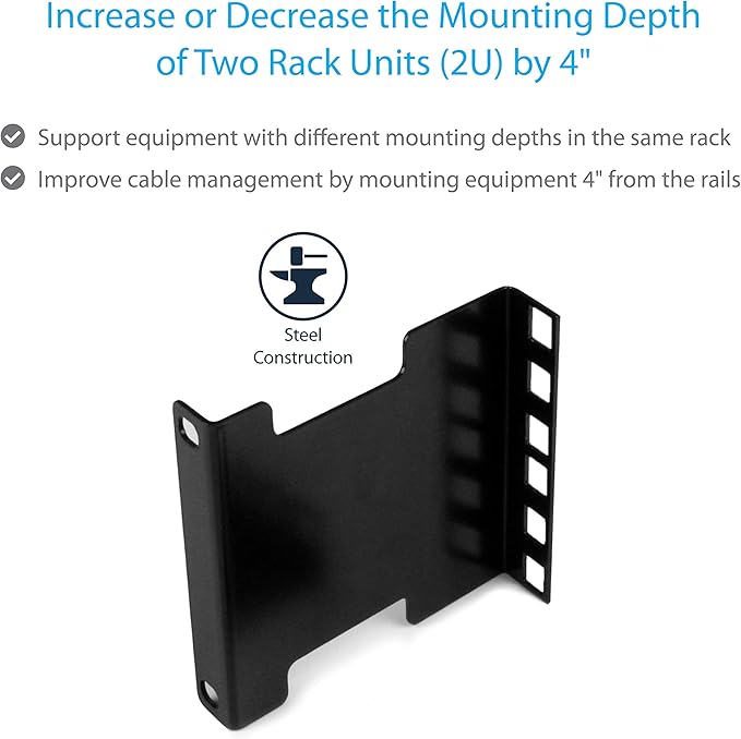 StarTech.com Server Rack Depth Extender - Image 3